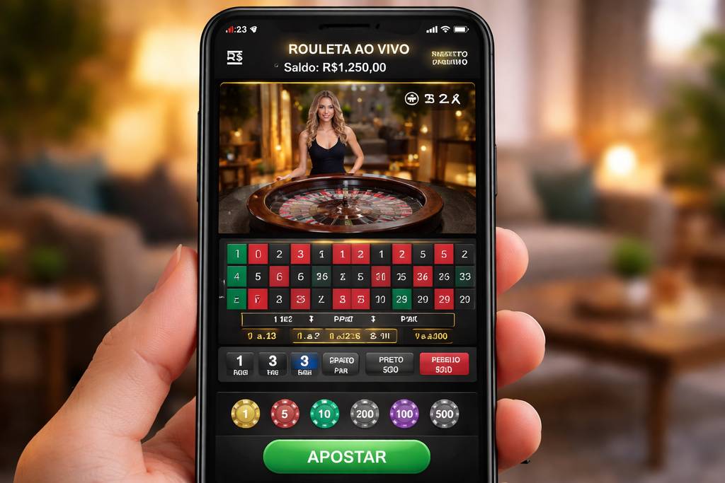 Interface de apostas em tempo real do 6NNN Casino Ao Vivo